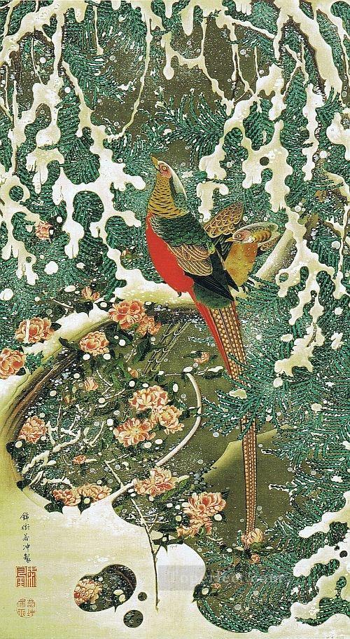 settyu kinkeizu Ito Jakuchu Japanese Oil Paintings